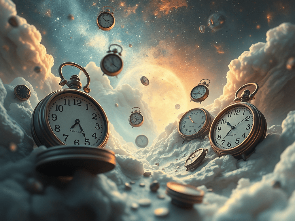 Leven zonder tijdsbesef…